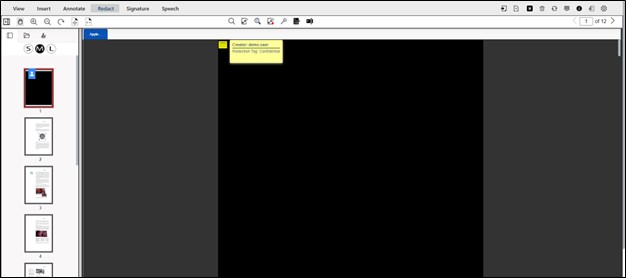 redacted pages