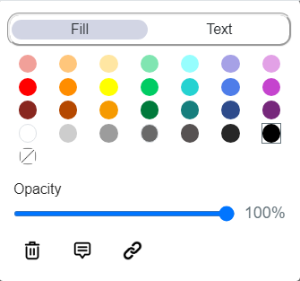 action button annotation fill edit