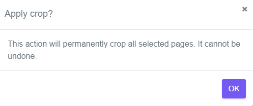 apply crop
