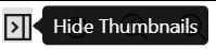 hide thumbnail