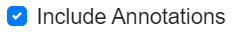 include annotation