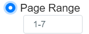 page range