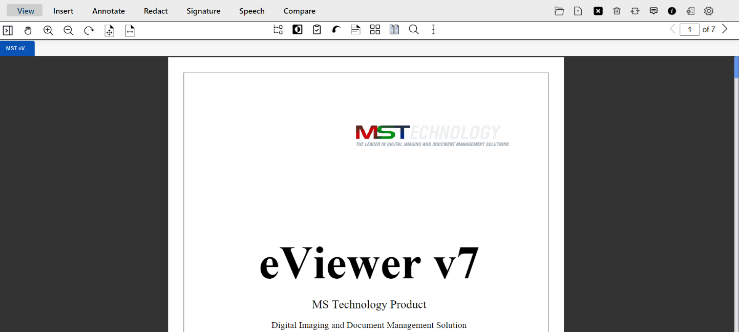 user interface after hiding thumbnail