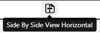 side by side view horizontal