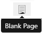Blank Page button