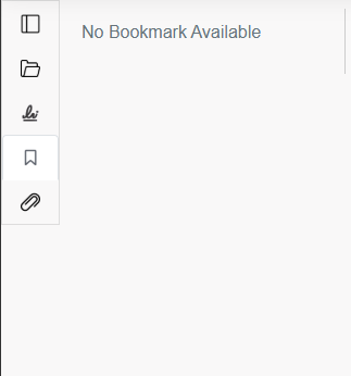 No Bookmark Available