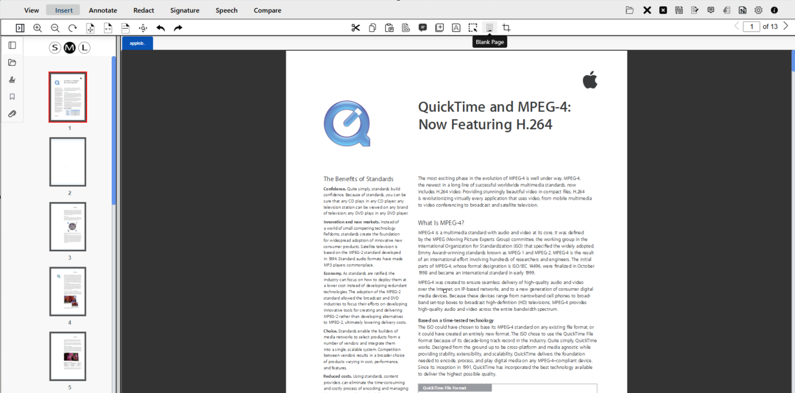 if page 2 is blank then clicking the Blank Page button will temporarily hide page 2